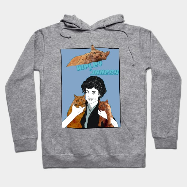 Ripley and the 3 Jonesys Hoodie by attackofthegiantants